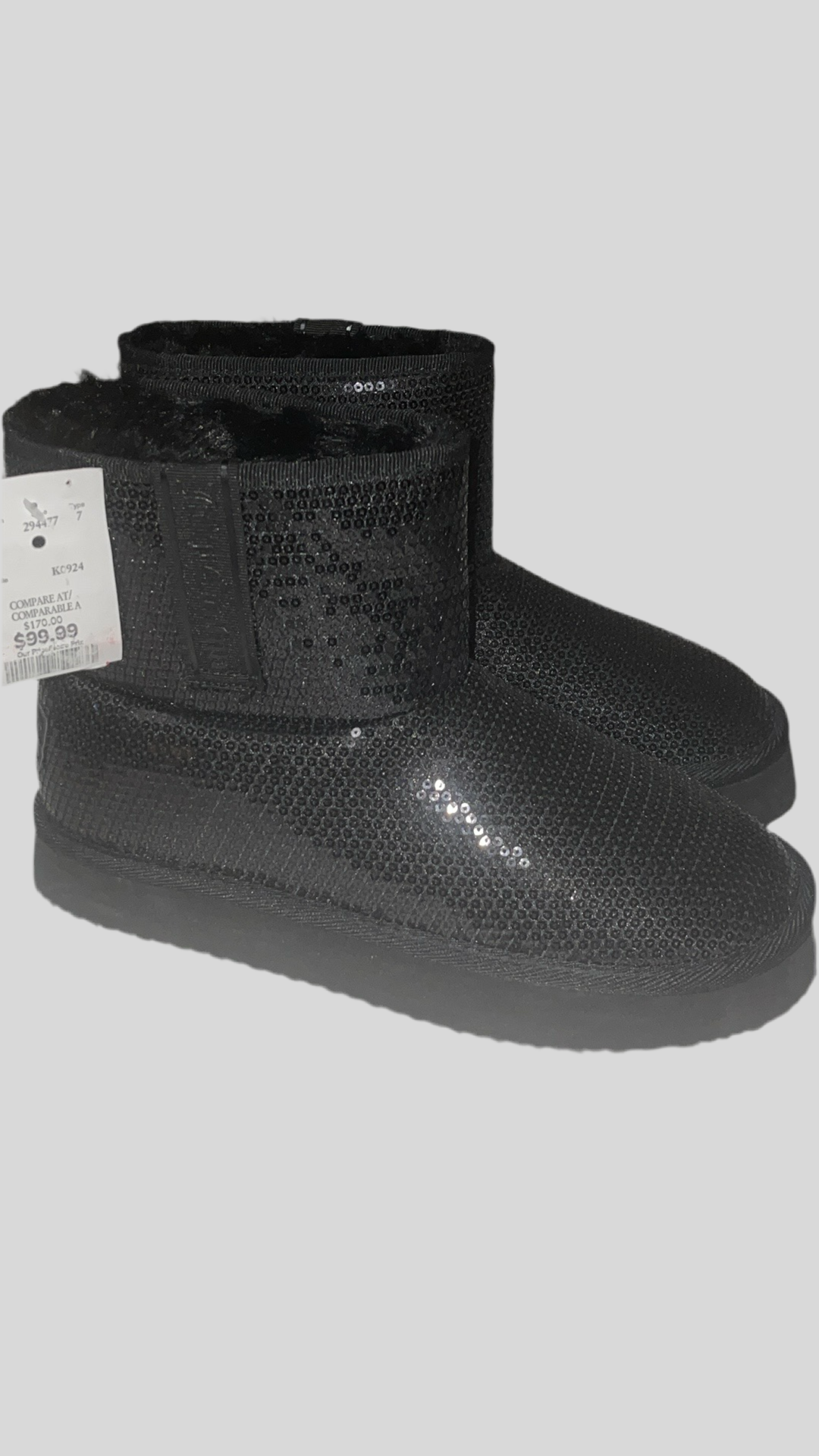 Juicy Couture Sequin Boots