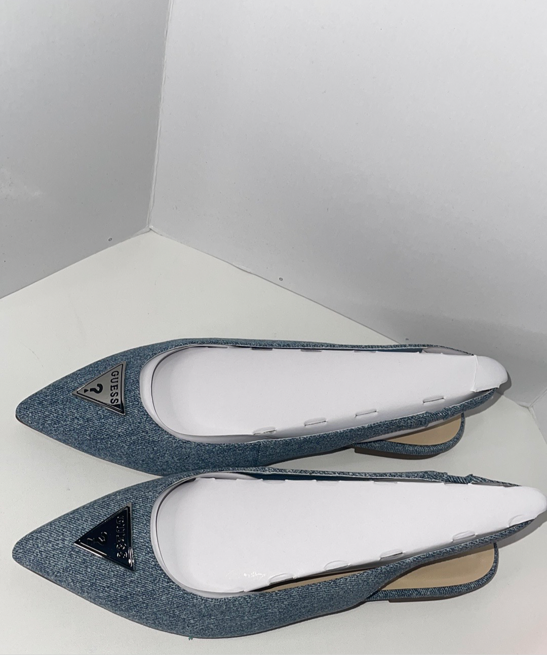 Guess Denim Slingback Shoes
