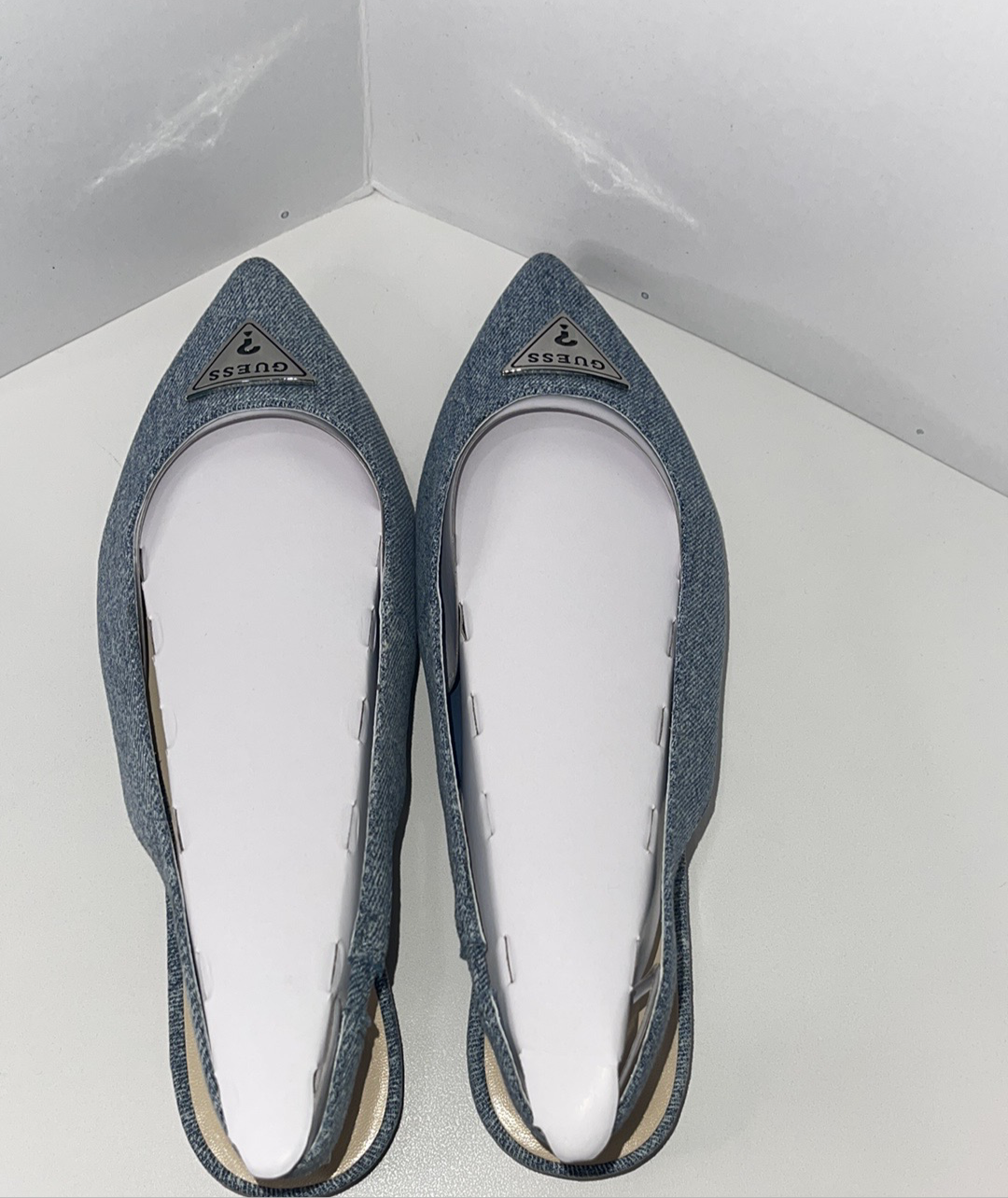Guess Denim Slingback Shoes