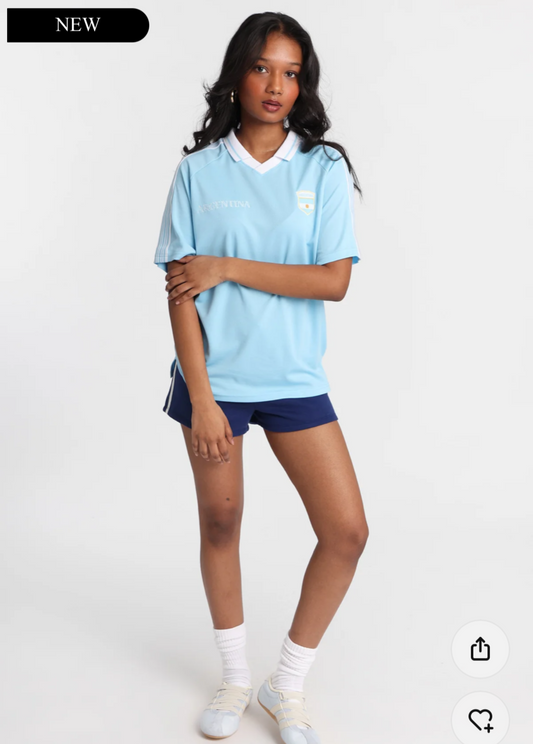 Team Argentia Soccer Jersey in large and medium