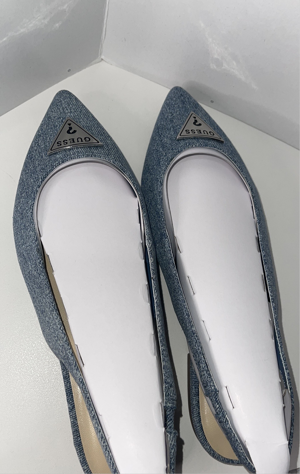 Guess Denim Slingback Shoes
