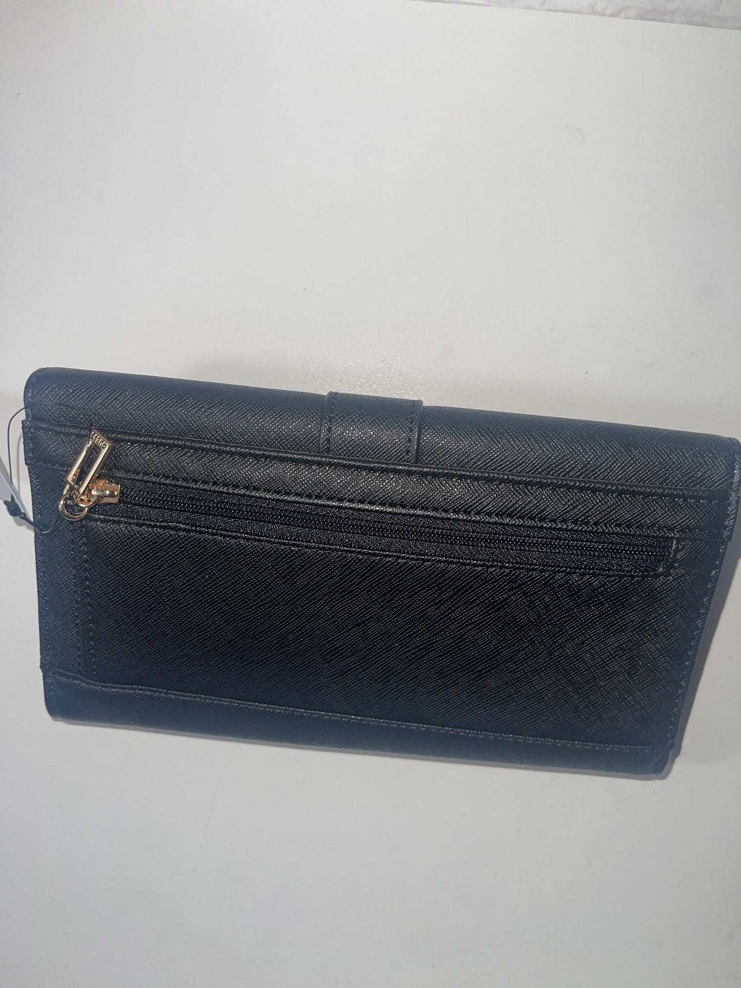 Guess Large Black Clutch Wallet