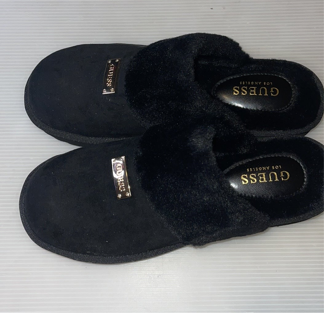 Guess Shearling Slippers