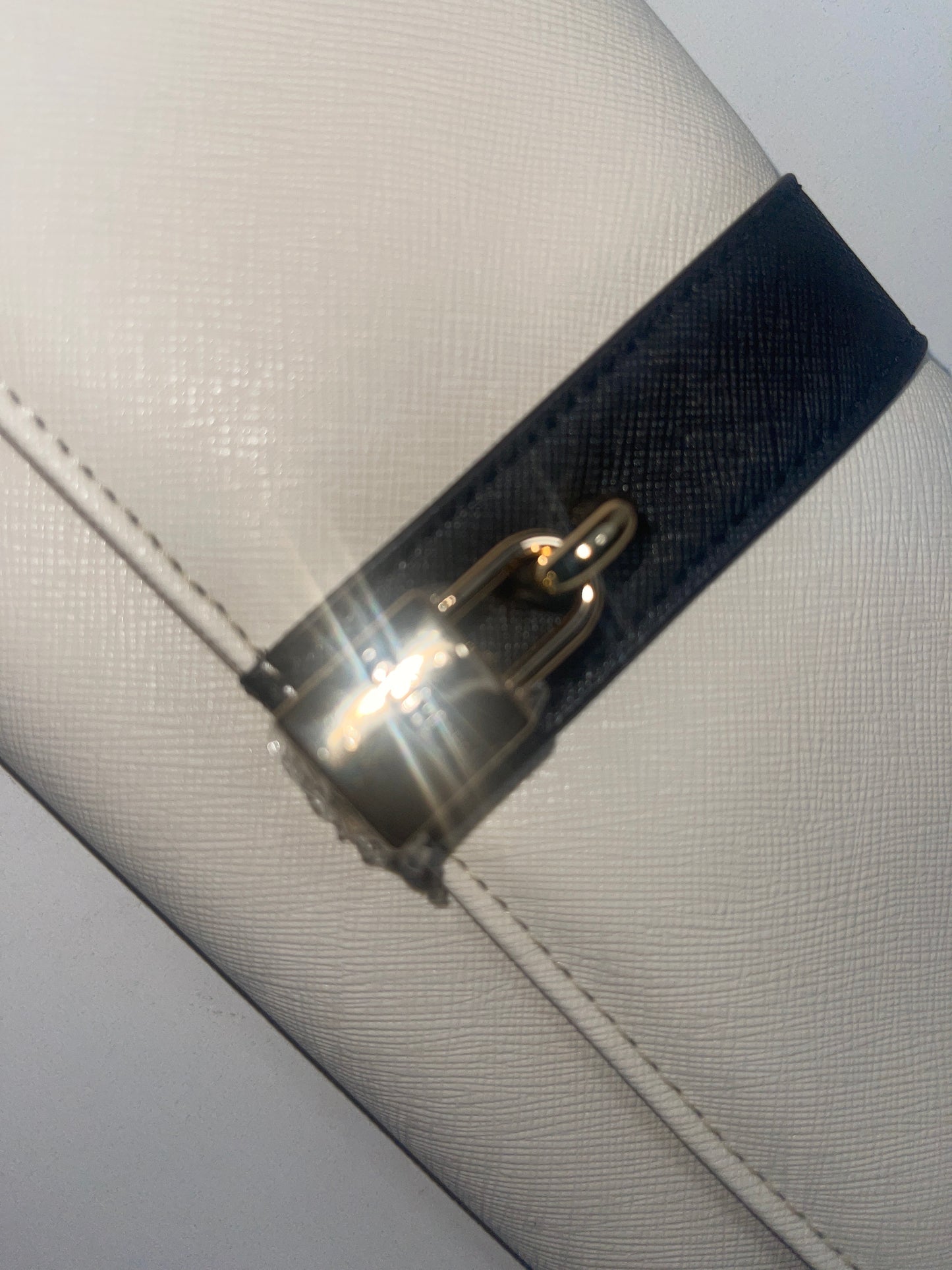Guess Large White Clutch Wallet